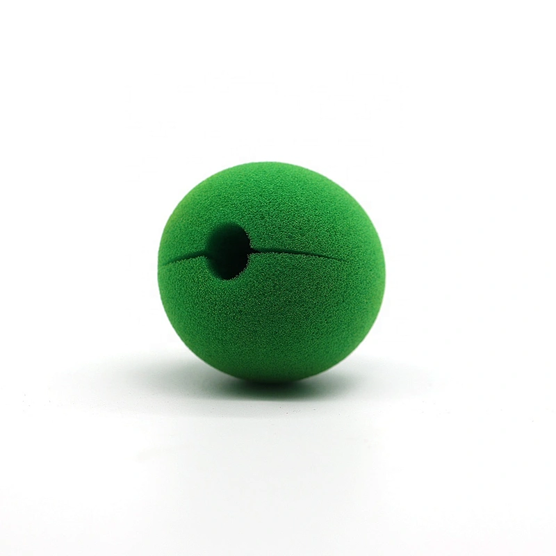 Party Favor Accessories Kids Toy Green Polyurethane Foam Sponge Ball Clown Nose