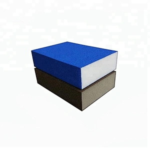 Powerful Abrasive Sanding Sponge Block Polishing Hand Pad