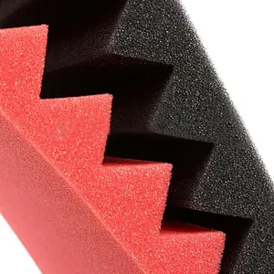 Pyramid acoustic foam pink basotect acoustic foam  studio acoustic panel acoustic panels foam