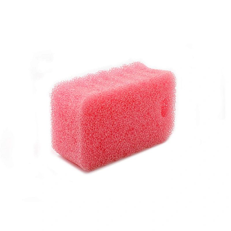 Pink cleaning sponge Scouring  dish washing sponge Kitchen sponge block brush for washing dishes