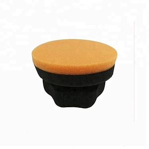 Custom wholesale foam wax pad Car Waxing Polishing Applicator Tire Dressing foam car wax Sponge