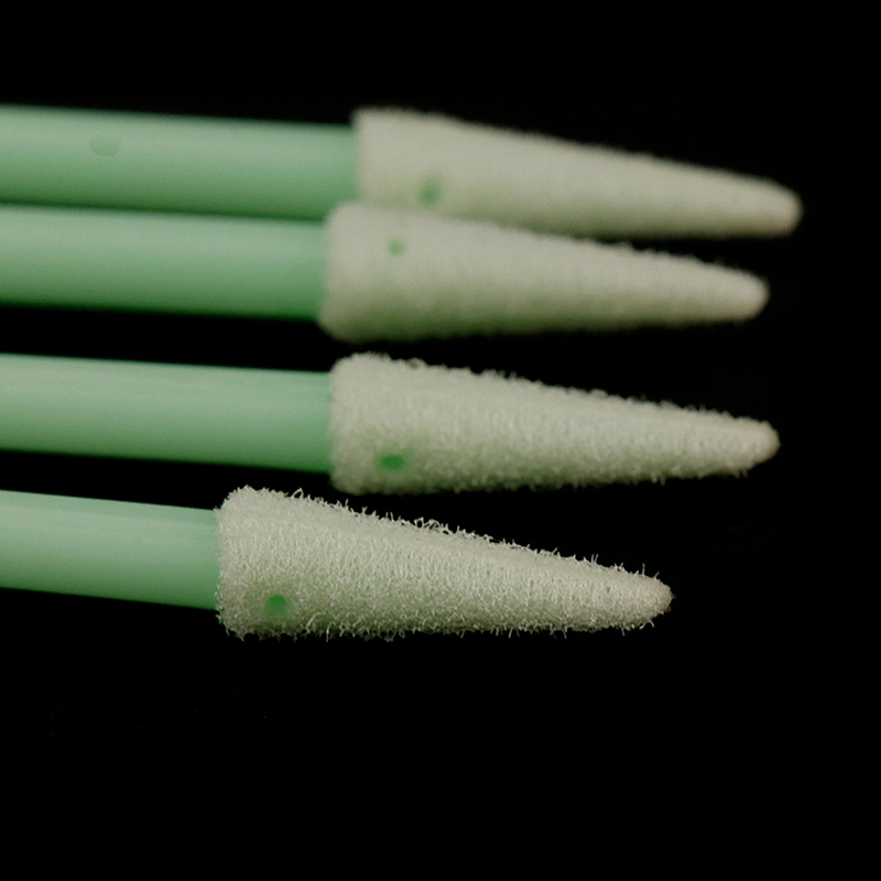 Industrial Dust-free cleaning swab stick anti-static electronic component cleaning tool cuspidal polyurethane sponge cotton swab