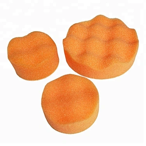China Car Care Products Waxing Waffle Buffing Side Polish Sponge Applicators Pads polishing pad auto foam buffing pad
