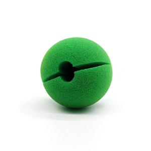 Party Favor Accessories Kids Toy Green Polyurethane Foam Sponge Ball Clown Nose