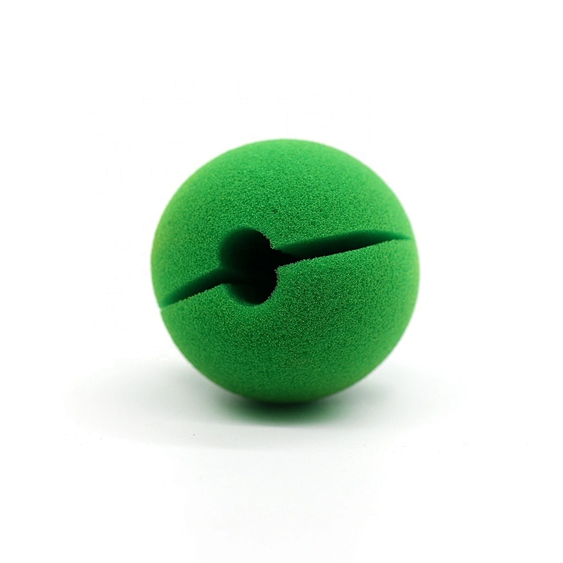 Party Favor Accessories Kids Toy Green Polyurethane Foam Sponge Ball Clown Nose
