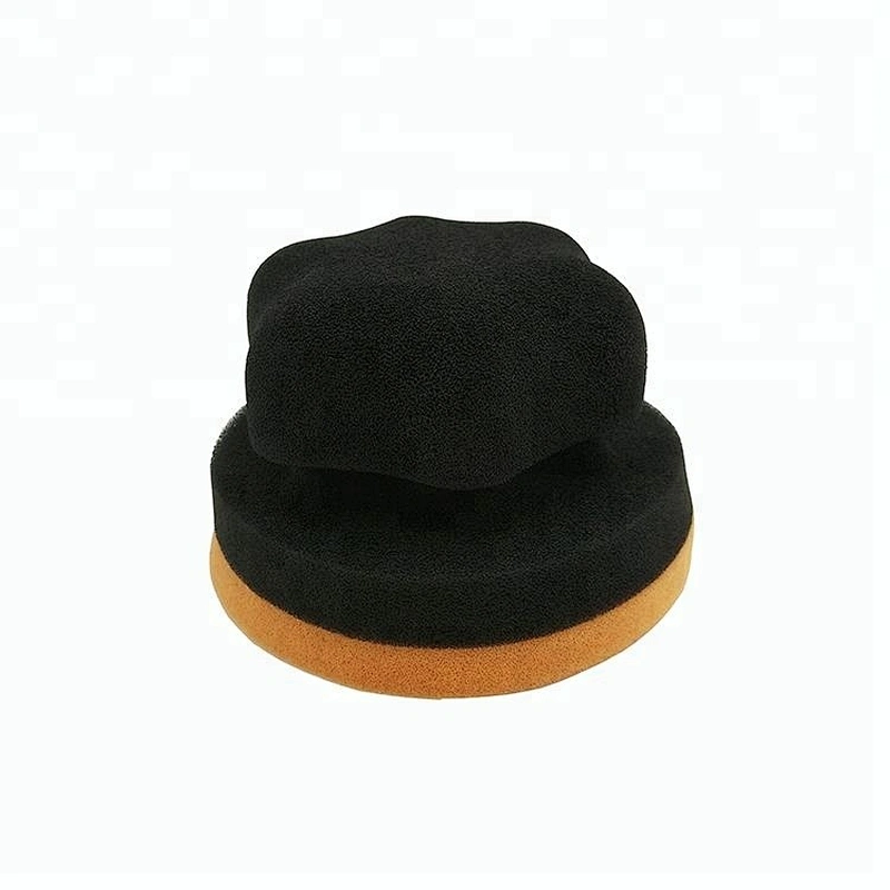 Custom wholesale foam wax pad Car Waxing Polishing Applicator Tire Dressing foam car wax Sponge