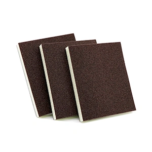 Abrasive Wet & Dry Sanding Blocks Sponge Sandpaper Double Sided Polishing Pads