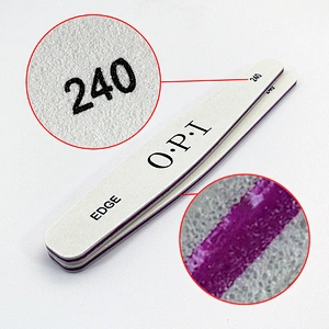 Custom printed nail buffer promotional Disposable Zebra  Sanding Block Acrylic Nail Files