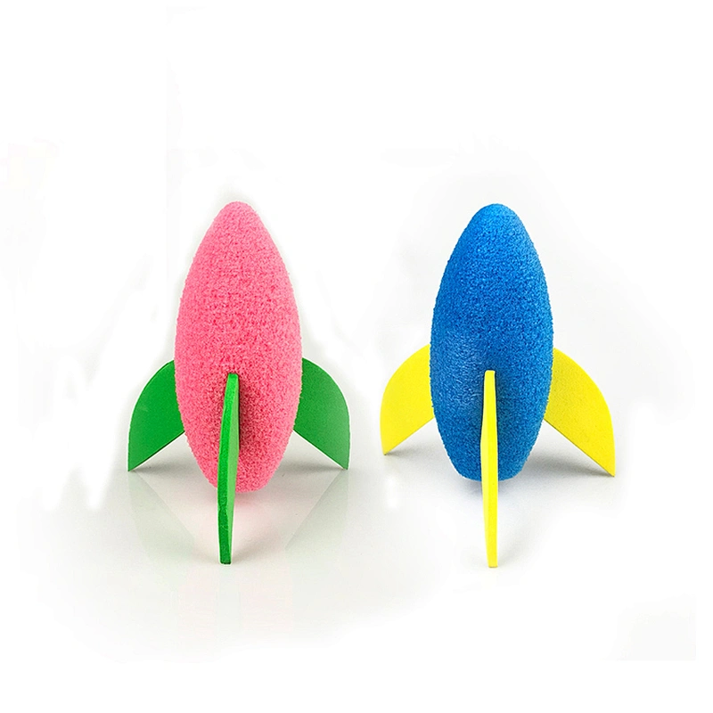 Funny EVA toy missile rocket toy foam finger rocket toys for kids
