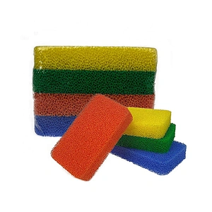 Hot Sell Can Be Customized High Density Antimicrobial Kitchen Cleaning Scrubber Silicone Foam Sponge