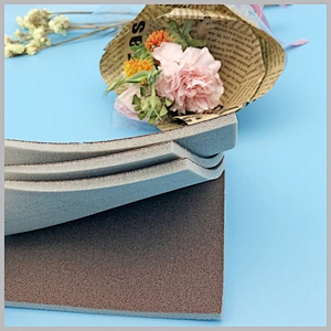 Emery Aluminium Oxide Silicon Carbon Abrasive Sponge Foam Sanding Hand Polishing Pad For Wood Metal Stainless Steel
