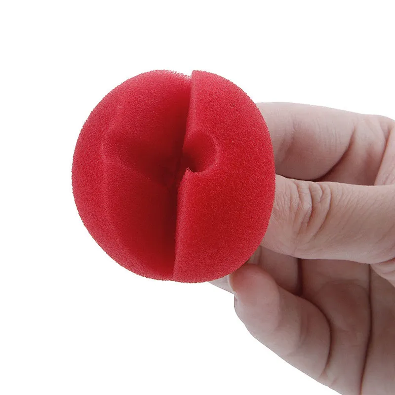 Red Clown Nose clown prop Joker Sponge Nose