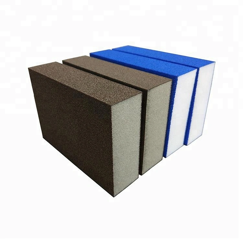 Powerful Abrasive Sanding Sponge Block Polishing Hand Pad