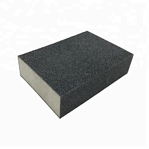 Custom 80 100 120 140 160 180 200 Grit Metal Rusts Removal Stainless Steel Polishing Abrasive Sanding Block Sponge Cleaner
