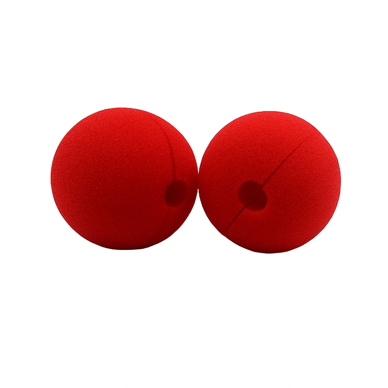 China Suppliers Party Favor Products Sponge Foam Red Clown Nose for Halloween Christmas and Birthday Parties and Events