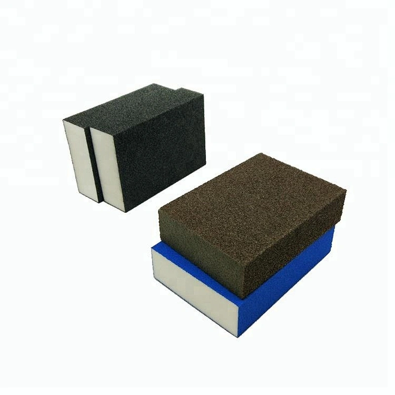 Powerful Abrasive Sanding Sponge Block Polishing Hand Pad