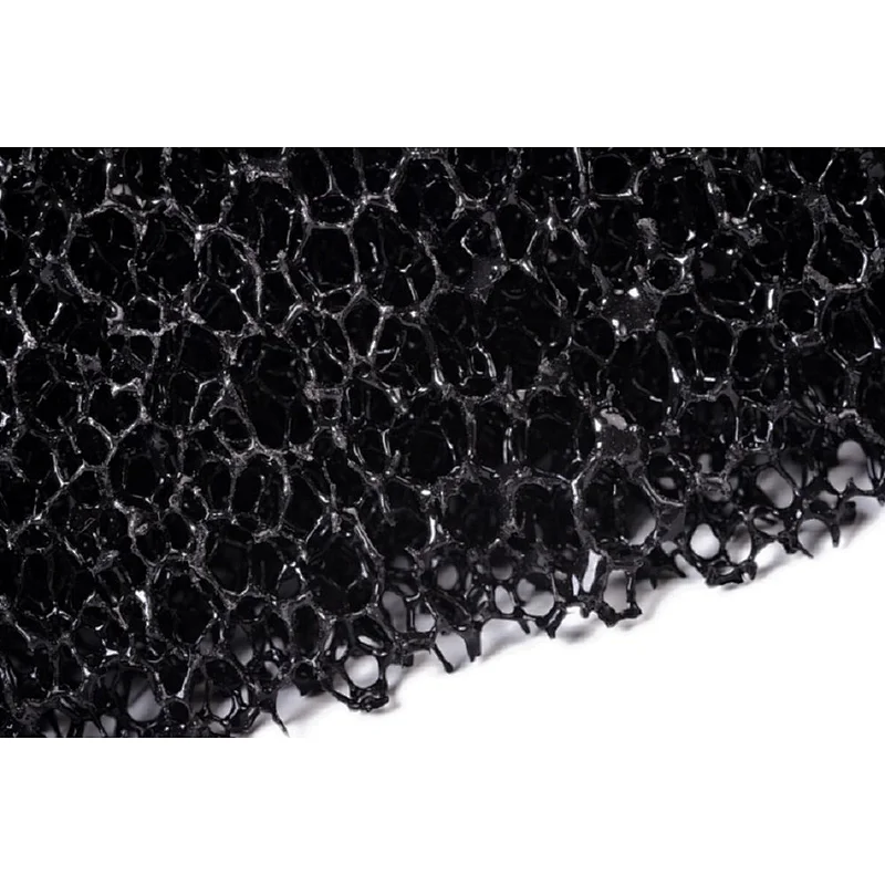 Roof leaf gutter guard wedge protection foam silicone reticulated reticulation rain gutter filter protector sponge