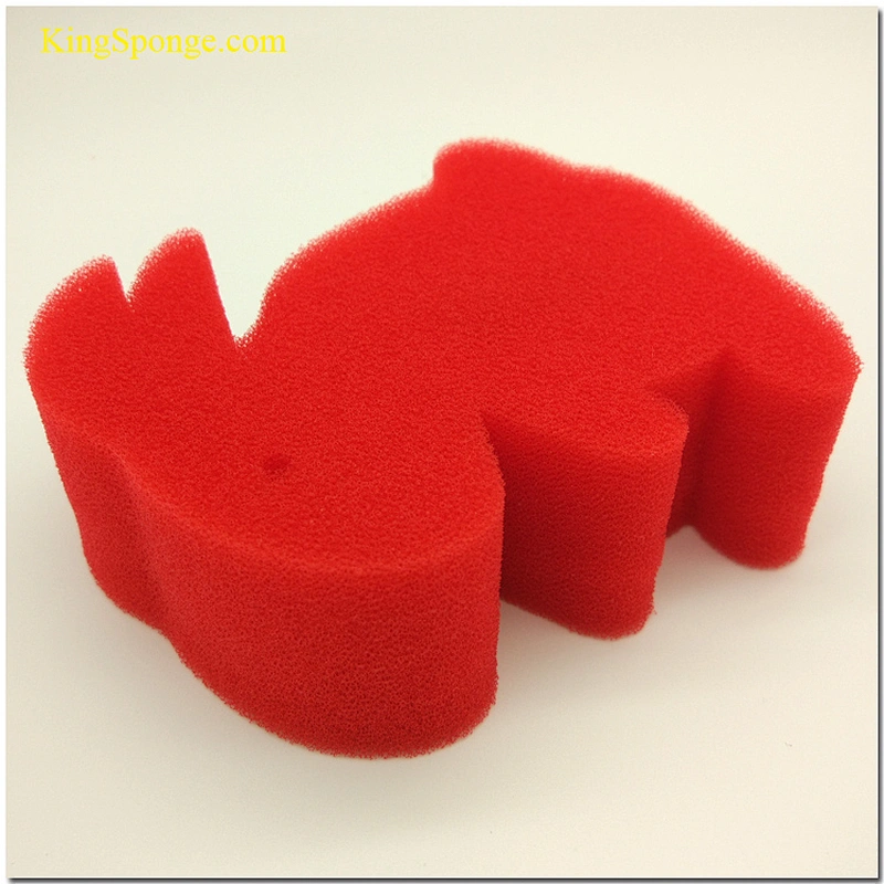 Custom stage magic trick props little and bigger red foam sponge rabbit