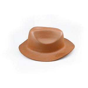 Custom printed party toy hat Hot Embossing eva foam cowboy hat wholesale stetson light brown christmas cowboy eva hat