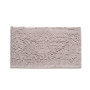 Brand-new microfiber chenille bath mat for non-slip and water absorption for tub