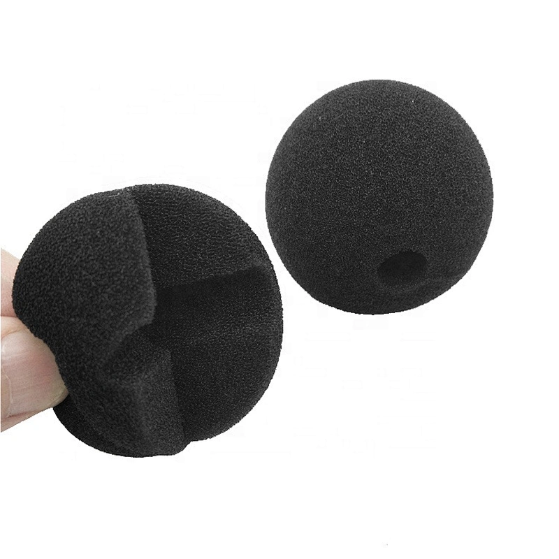 KidsToy Christmas Halloween Party Favor Custom Color Black Sponge Ball Clown Foam Nose