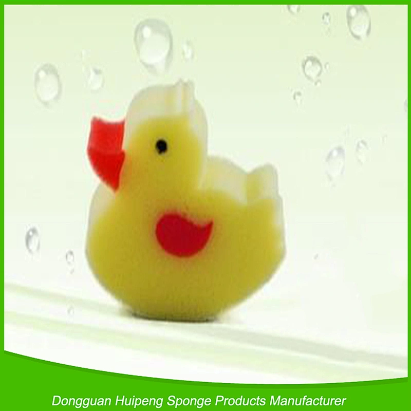 Duck Shape Kids Bath PU Sponge