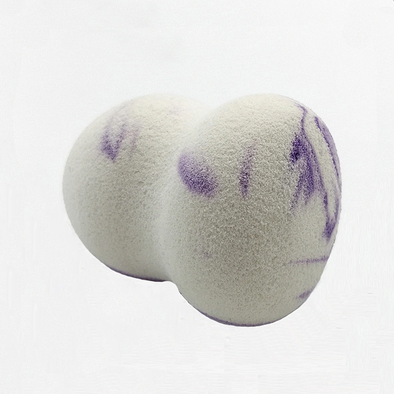 Marble big makeup sponge vegan natural microfiber beauty sponge blender puff large beauty sponge