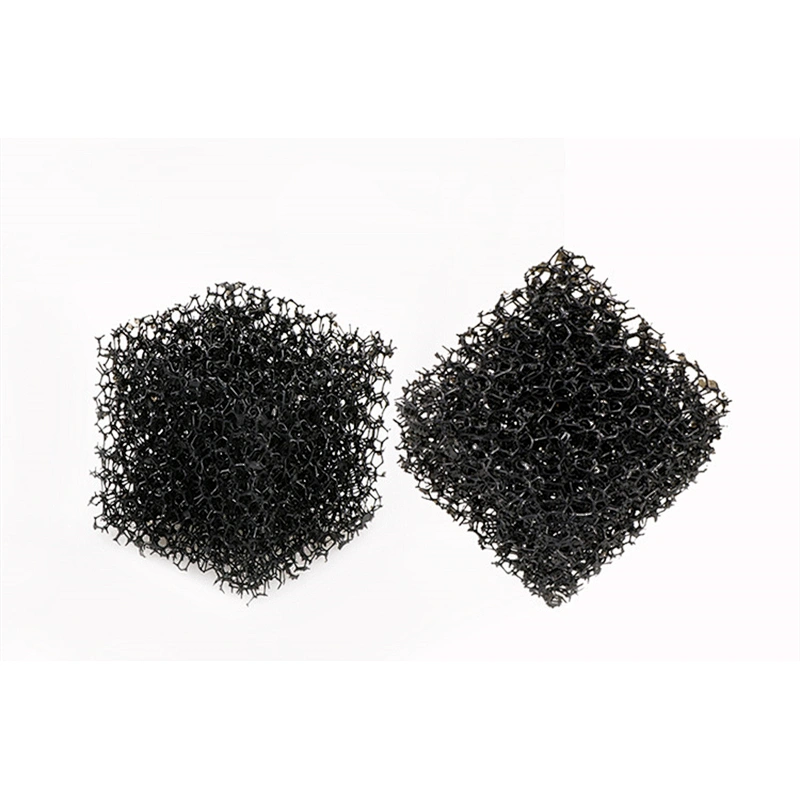 Polyurethane sponge biologic padding 15 PPI Open Cell Reticulated Sewage Treatment Filter Foam Water Treatment Sponge