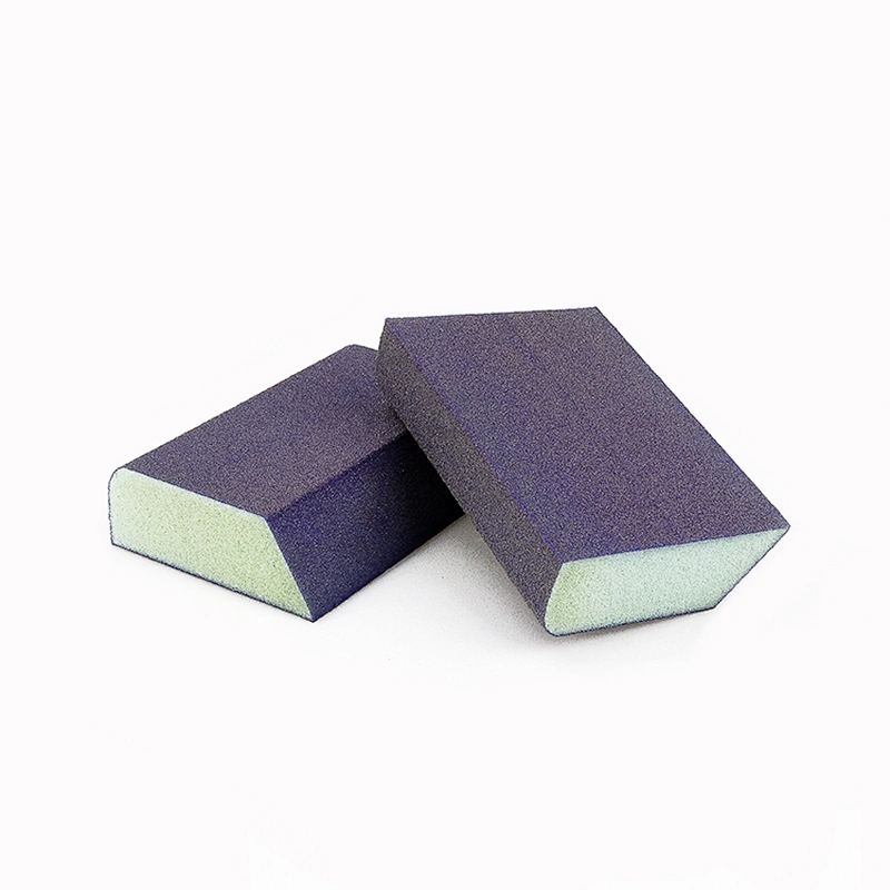 100 120 160 180 200 Grit Diamond abrasive sponge foot sanding block emery foam aluminium oxide pumice hand sponge sanding block