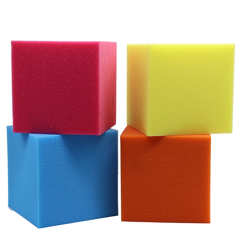 Foam color cubes pit block sponge cube