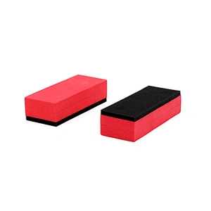 SPONDUCT Custom Logo Glass Coating Sponge Applicator,Car Care Sponge,Microfiber Ceramic Coating Applicator Cloth