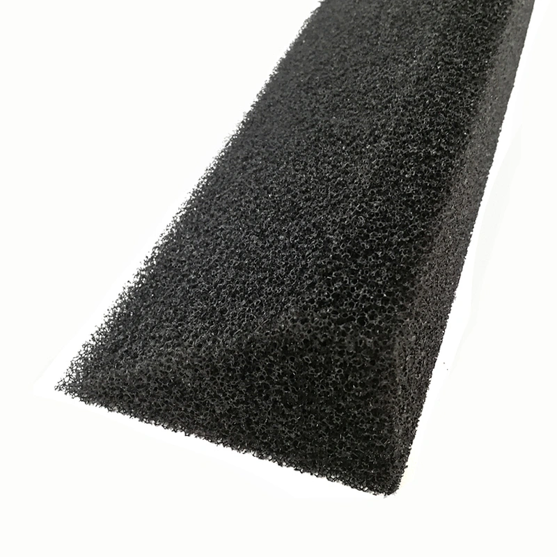 Anti eave dust filtering foam gutter guard