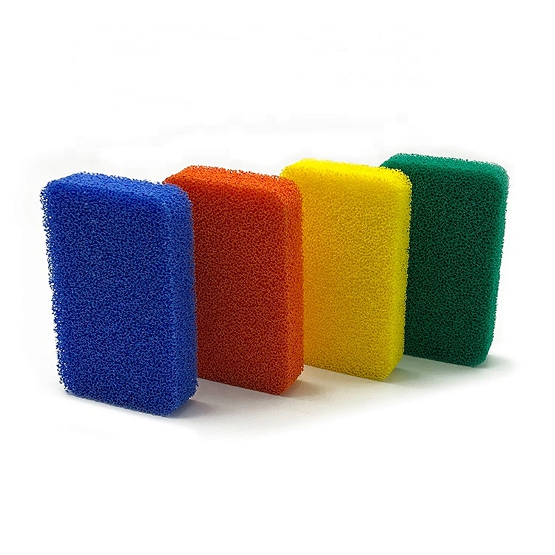 Can Be Customized Silicone Scrubber Silicone Shine Sponge Material Silicone Scrubber