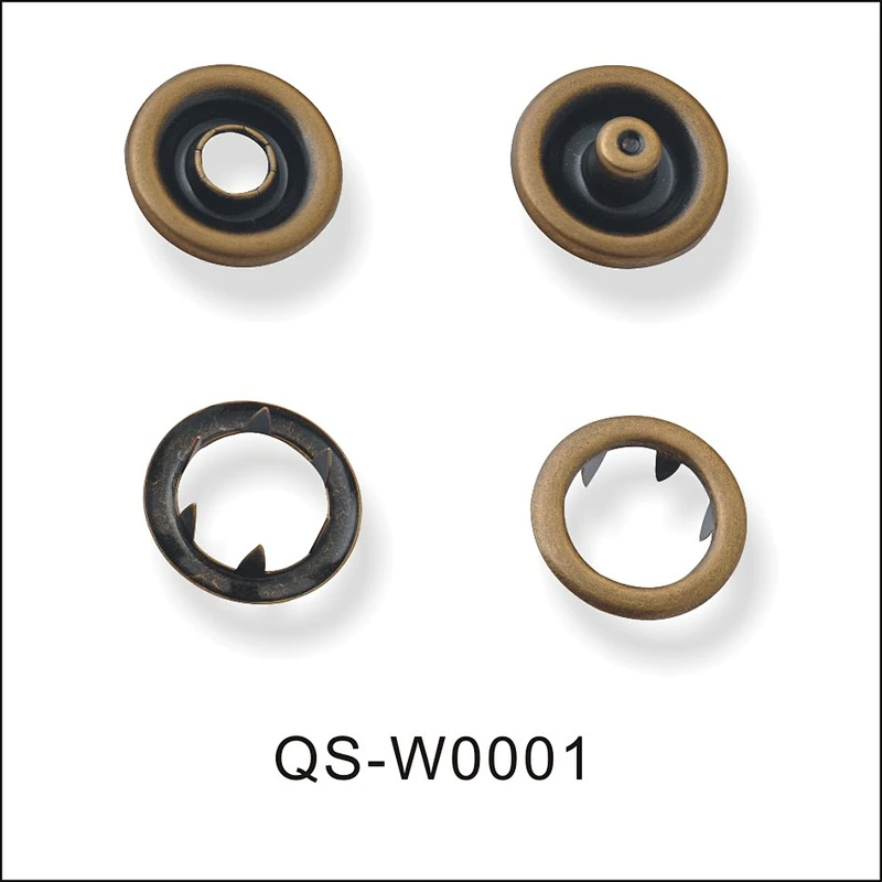 prong snap button