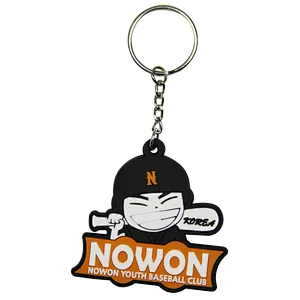 Custom Rubber 2D Soft Pvc Keychain,Plastic Customized Name Keychain Pvc Rubber Key Chain