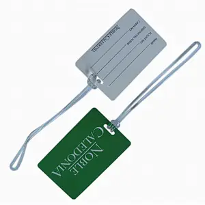 Custom Soft PVC Travel Luggage Tag With Personalized Logo
