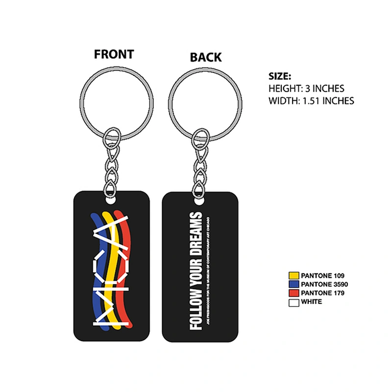 Woman Men Bag Charm Accessories PVC  Key Rings Pendant Gifts Cartoon Cute PVC Figure Keychain
