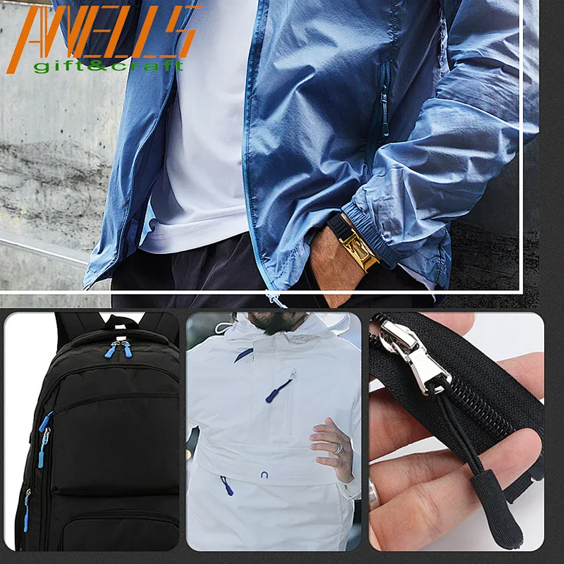High Quality 2D Soft PVC Zipper Puller Custom Logo Silicone Puller For Sport Cloths