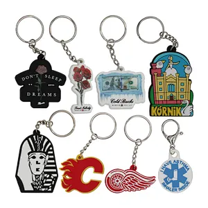 Custom High Quality Hot Sales Custom Soft PVC Make Your Keychain