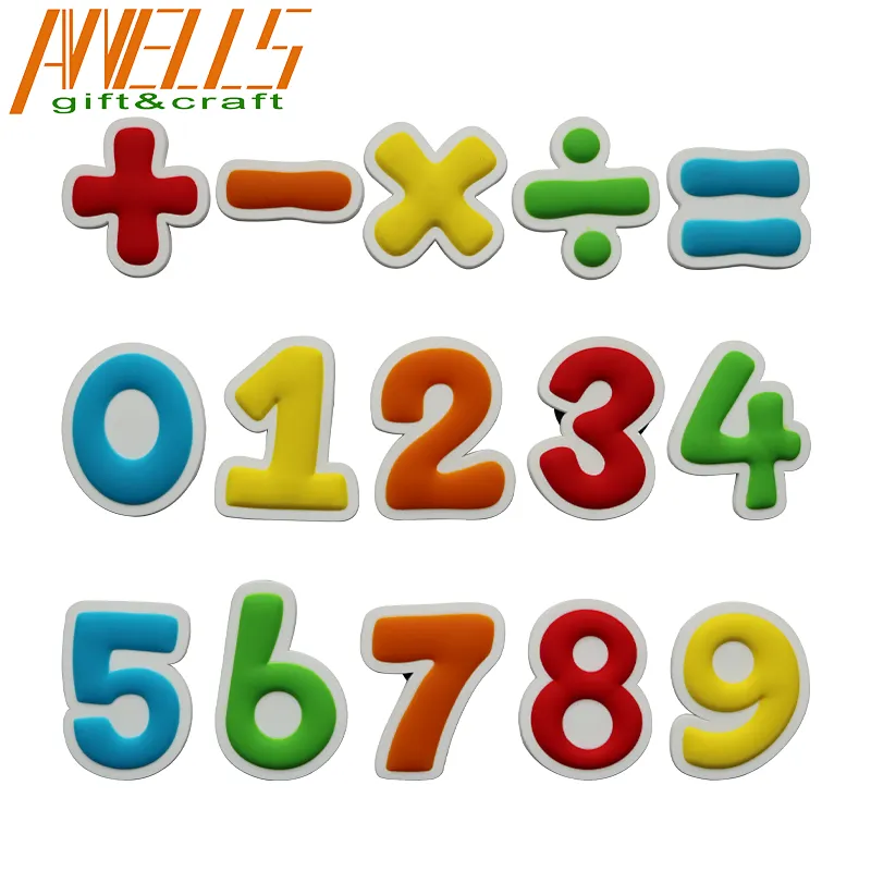 ABC Fridge Magnet Cute Alphabet Letters Soft PVC Rubber Magnets Magnetic Letters for Educational Kids in Fun Stickers