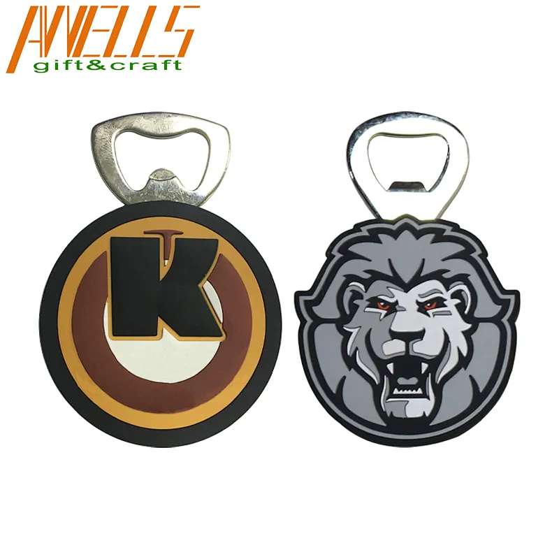 Promotional Beer Custom PVC Bottle Openers For Family Party Bar Drinking Outdoor Barbecue