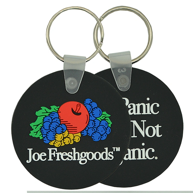 Custom Keyring PVC For Handbags New Cartoon PVC Key Chains Rubber Key Ring For Kids Boys