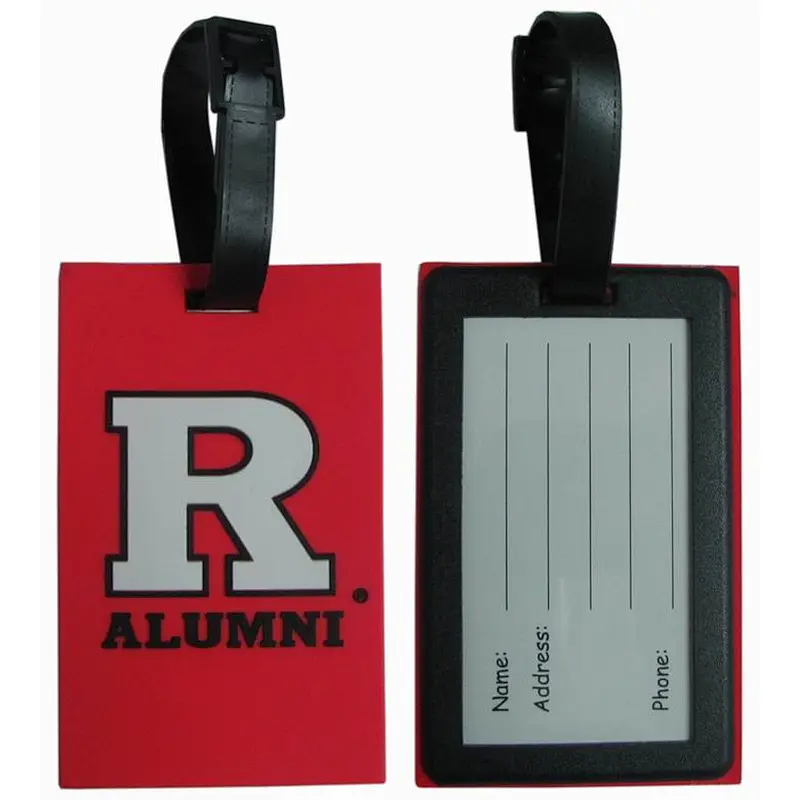 Personalized OEM ODM PVC Rubber PILOT Custom Tag Luggage PVC Rubber Bags Tags