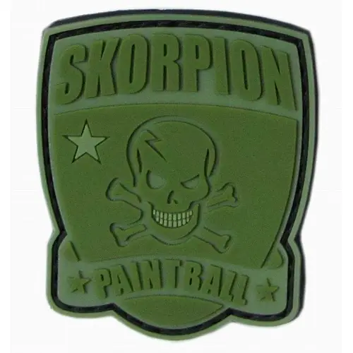 Hook and Loop Sew On PVC Rubber Label Customized Soft 2D PVC Patch