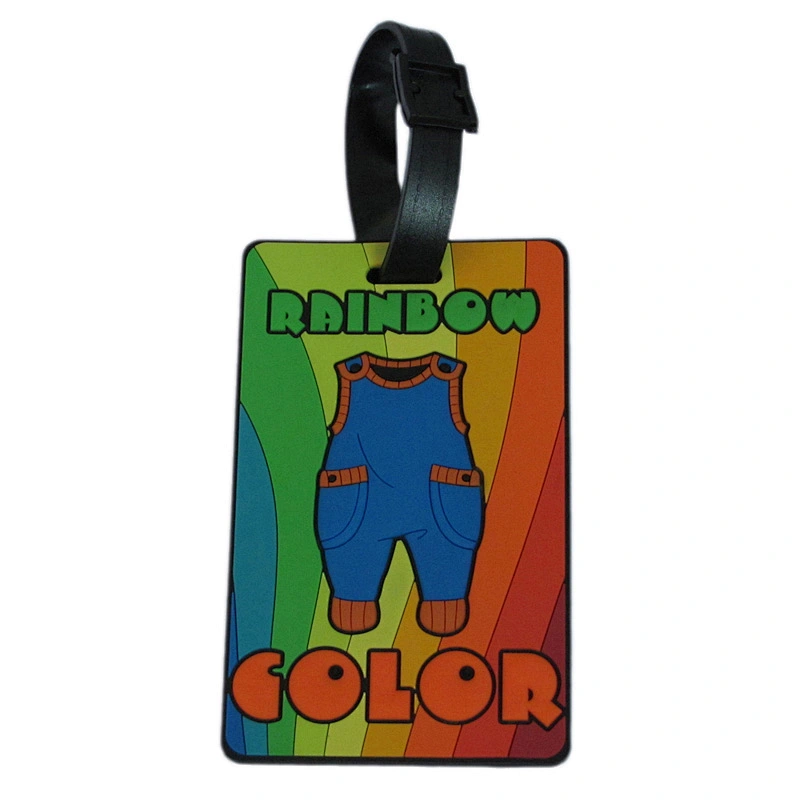 Credit Card Size Custom OEM PVC Luggage Tags