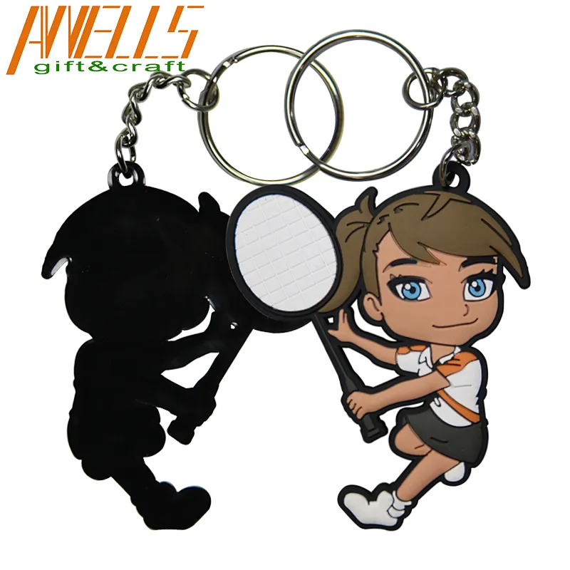 Super Fantastic Custom Keychain PVC For Your Company Or Customers