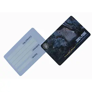 Travelsky Custom Logo High Quality Waterproof PVC Color luggage tags