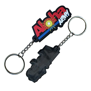 Unique Personality PVC Rubber Keychain
