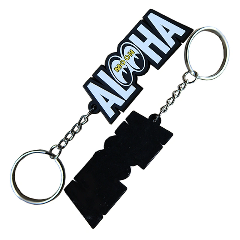 Unique Personality PVC Rubber Keychain