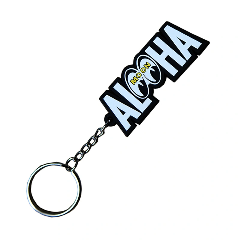 Unique Personality PVC Rubber Keychain